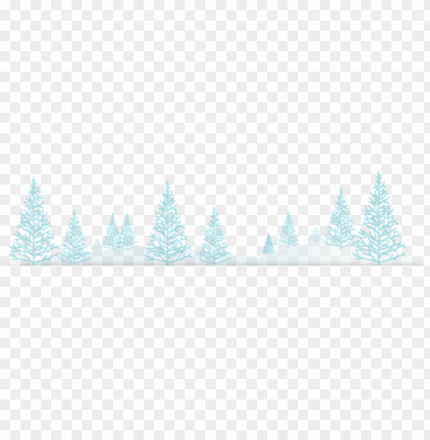 christmas trees footer Transparent PNG images free download