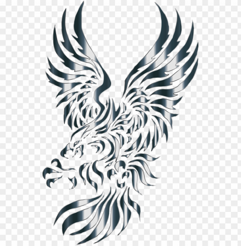 chromatic no background big - eagle tattoo PNG Image with Clear Isolated Object PNG transparent with Clear Background ID ea1e4717
