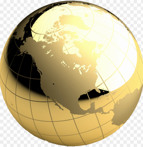 chrome globe PNG images with transparent elements pack