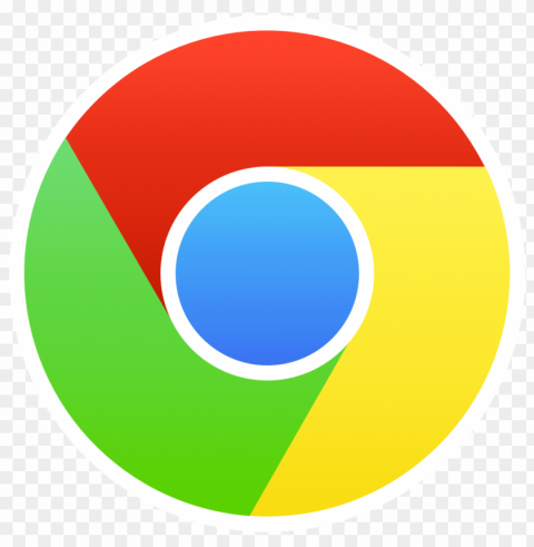 chrome logo no Transparent Background PNG Object Isolation