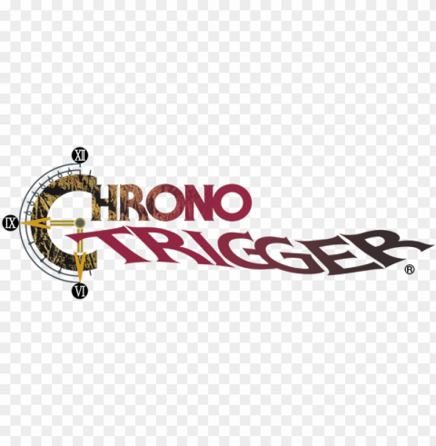 chrono trigger logo PNG images with no background free download