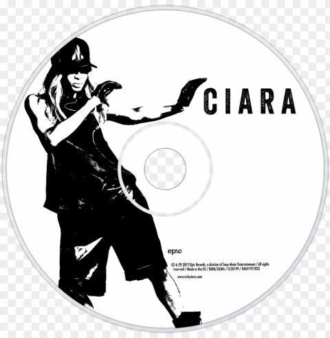 ciara ciara cd disc image Transparent Cutout PNG Isolated Element