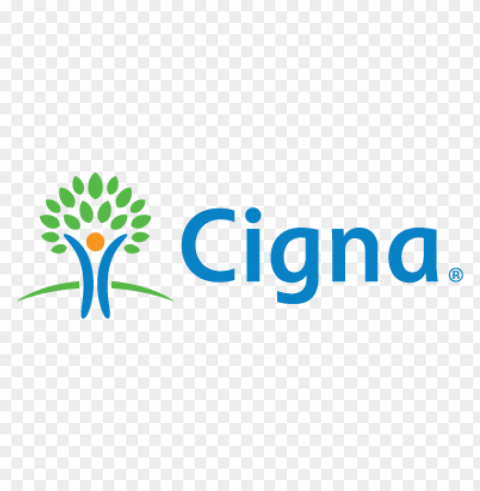 cigna logo vector free download Transparent PNG Image Isolation