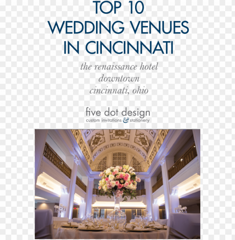 cincinnati ohio top 10 wedding reception venues - architecture PNG for digital art