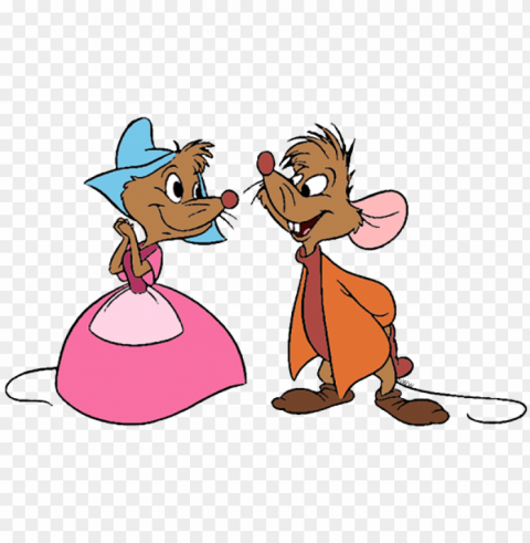 cinderella mary mouse PNG Image with Clear Isolated Object