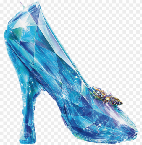 cinderella shoes - glass slipper cinderella movie PNG Image with Transparent Cutout