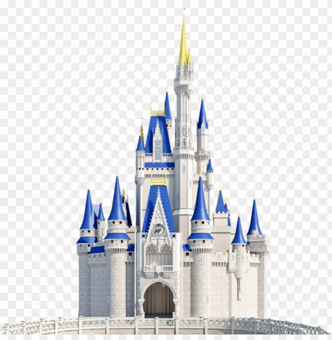 cinderellacastle fairy houses castles - cinderella's castle clipart Isolated Character on Transparent Background PNG