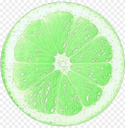 circle sticker - lemon slice PNG images with alpha transparency free