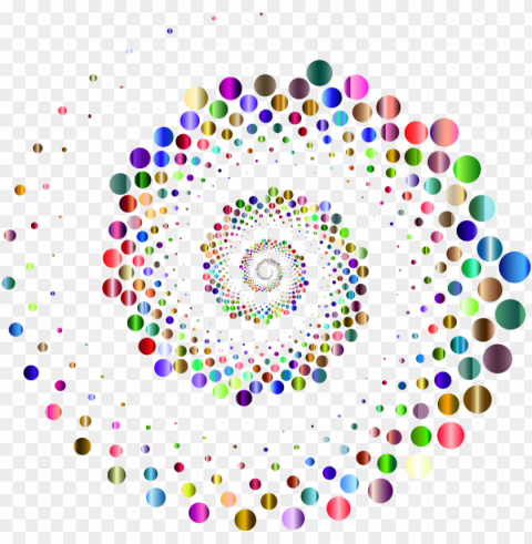 circles whirlpool chromatic - circle Transparent Background Isolated PNG Figure