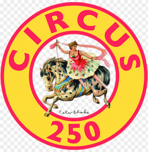 circus 250 logo with horse PNG images with high transparency