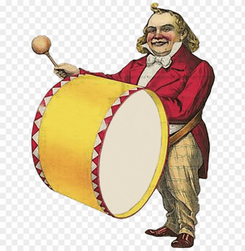 circus drums victorian PNG for t-shirt designs