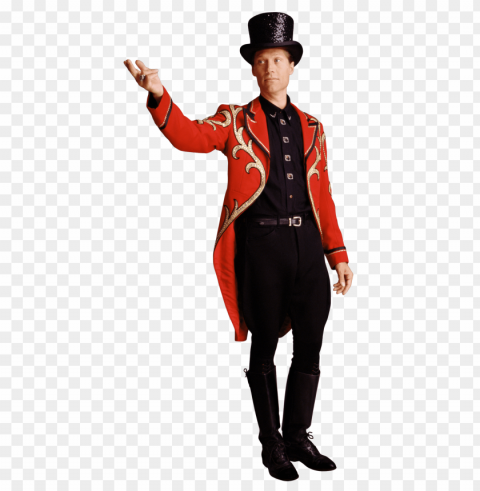 circus ringmaster PNG format with no background