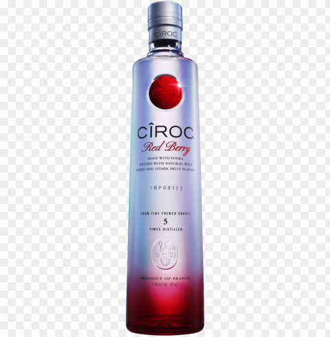 ciroc bottle - vodka ciroc red berry HighResolution Transparent PNG Isolation