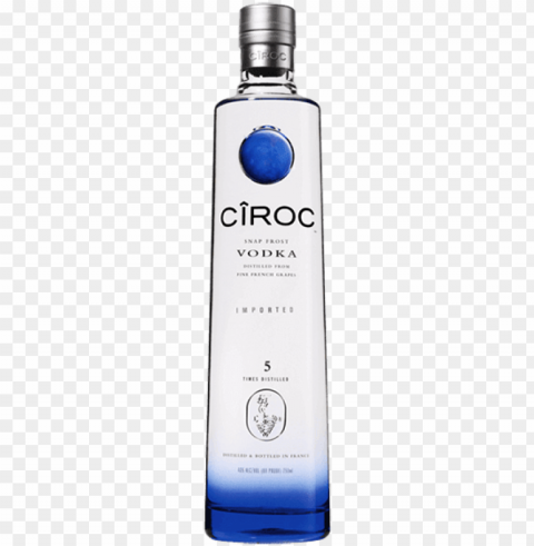 ciroc vodka 1l Transparent Background Isolated PNG Design Element