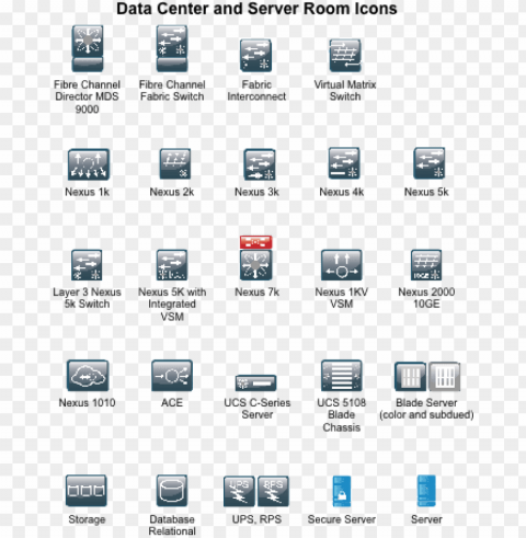 cisco cvd 2014 data center and server icons - data center icon stencils PNG images for graphic design