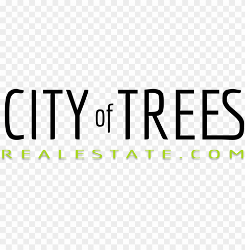 city of trees real estate Transparent PNG Isolated Item