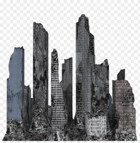 City Isolated Character With Transparent Background PNG