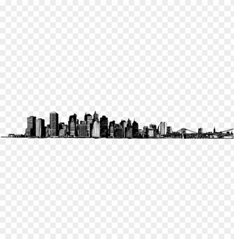 City PNG Image With Transparent Isolated Graphic Element