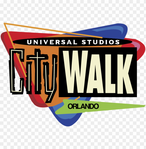 city walk logo - city walk universal logo HighQuality Transparent PNG Isolated Art