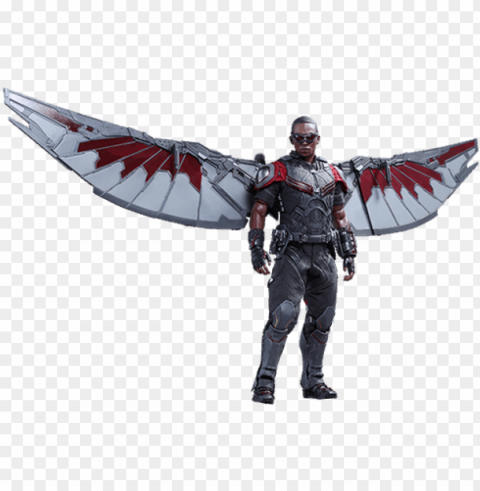 civil war - falcon captain america civil war hot toys PNG transparent artwork