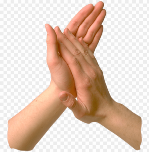 clapping hands - hands clappi Isolated Object with Transparent Background PNG
