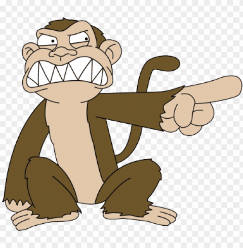 clapping monkey gif - family guy evil monkey iphone PNG photo without watermark