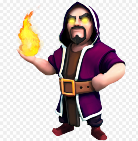 clash of clans wizard - wizard clash of clans level 5 PNG images without subscription PNG transparent with Clear Background ID 0fff3463