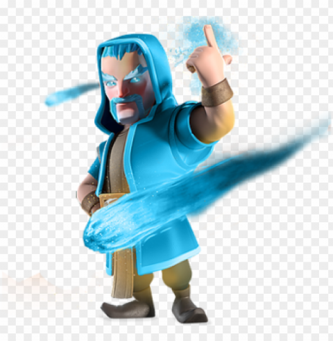 Clash Royale Legendary Chest - Clash Royale Mago De Hielo Isolated Design Element In HighQuality Transparent PNG