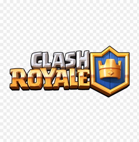 Clash Royale Logo HighQuality PNG Isolated Illustration