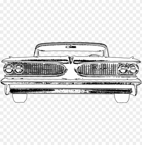 classic car clipart line art - old cars pictures white and black PNG images with transparent canvas comprehensive compilation