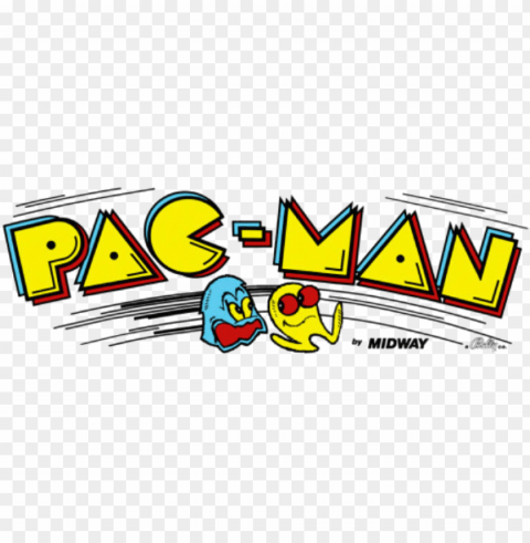 classic pac man arcade video game - pac man arcade marquee PNG images with alpha background