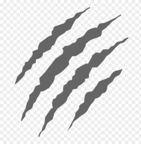 claws grey scratch PNG Image with Isolated Icon