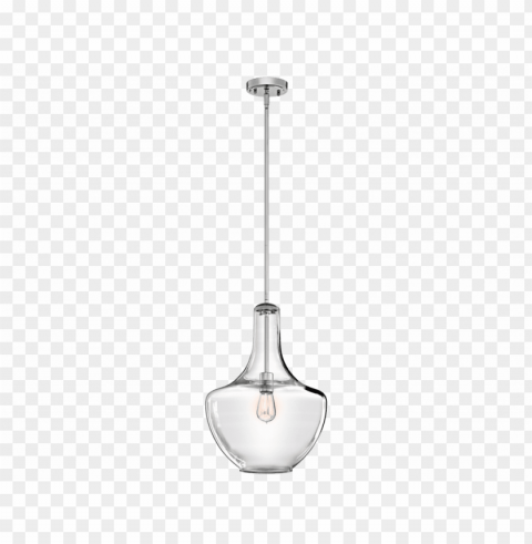  glass pendant light splendid kichler everly 1 - lampshade PNG Isolated Object on Clear Background