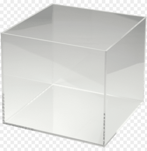 clear open top acrylic box - clear box Isolated Illustration on Transparent PNG PNG transparent with Clear Background ID b9be6ab5