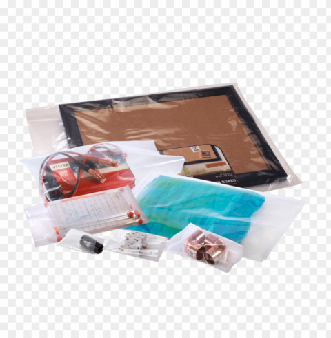 clear plastic bag Isolated Element in Transparent PNG