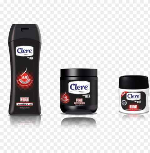 clere for men - water bottle HighQuality PNG with Transparent Isolation