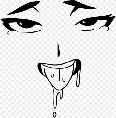 Click And Drag To Re-position The Image If Desired - Ahegao Face PNG Images With No Background Necessary