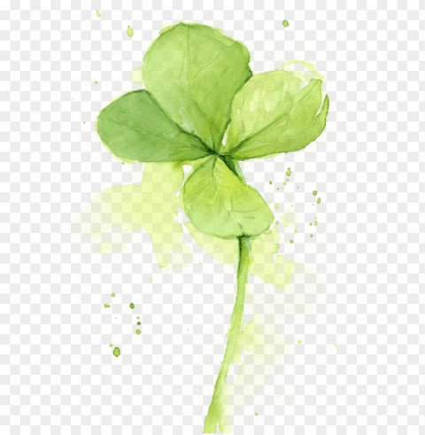 click and drag to re-position the image if desired - watercolor 4 leaf clover PNG transparent images extensive collection