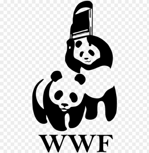 click and drag to re-position the image if desired - wwf panda wrestling logo Transparent PNG images extensive variety