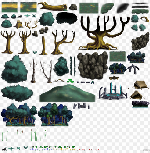 click for full sized image forest objects - objects in a forest Free download PNG with alpha channel extensive images