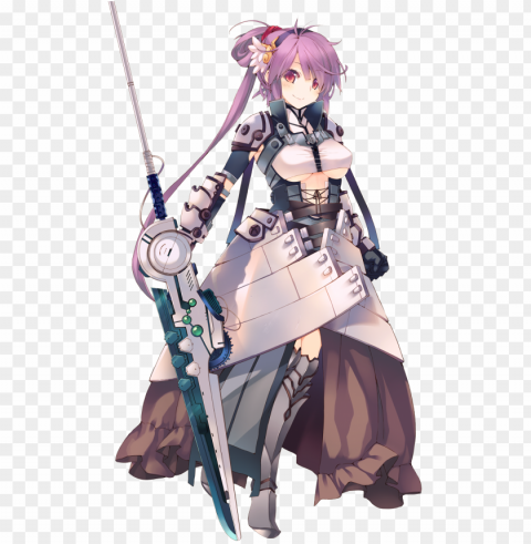 click for full sized image yae houzouji Isolated Character in Clear Background PNG