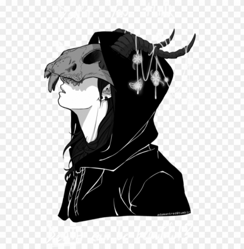 Click It - Anime Animal Skull Mask Transparent PNG Download