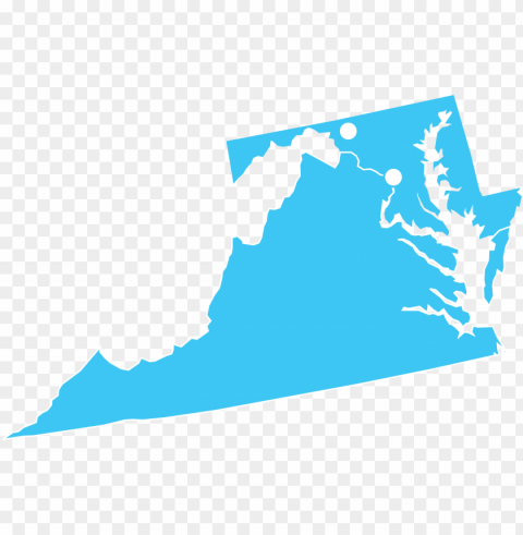 click on a market - virginia - home state - gray on white - lantern press Transparent PNG vectors