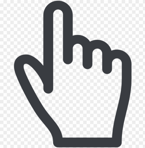 click to call - hand point icon PNG images with no fees