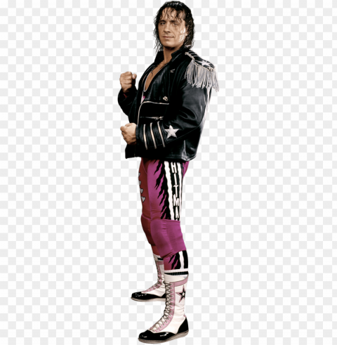 click to enlarge - bret hart wwe Transparent Background Isolation of PNG