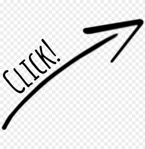 click with arrow Clean Background Isolated PNG Art