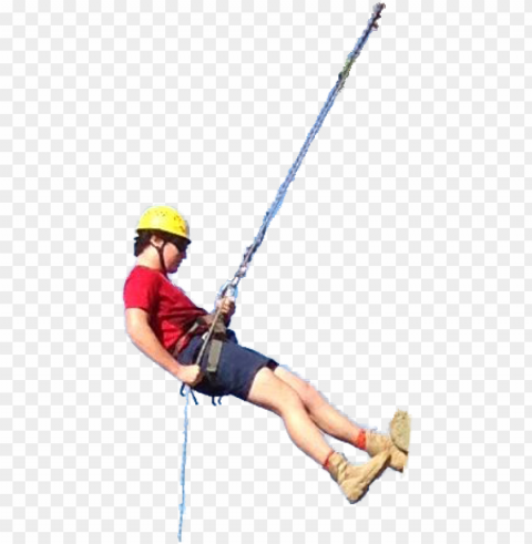 climbing ladder - abseiling ma Clear Background PNG with Isolation