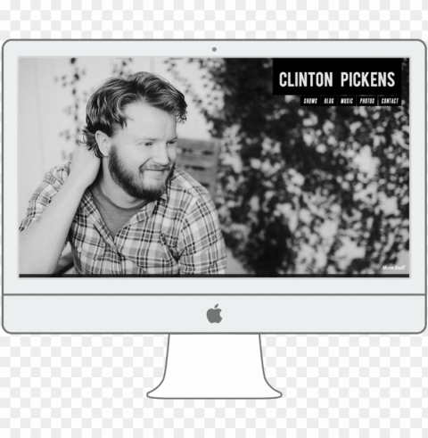 clinton pickens - website PNG photo with transparency