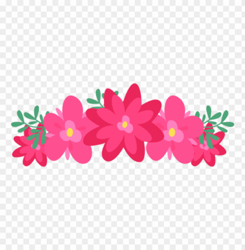 clip are flower crown HighResolution PNG Isolated Artwork PNG transparent with Clear Background ID f74c21b7