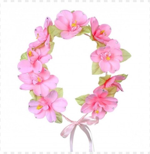 clip are flower crown Isolated Character on Transparent Background PNG PNG transparent with Clear Background ID 568f2f2d